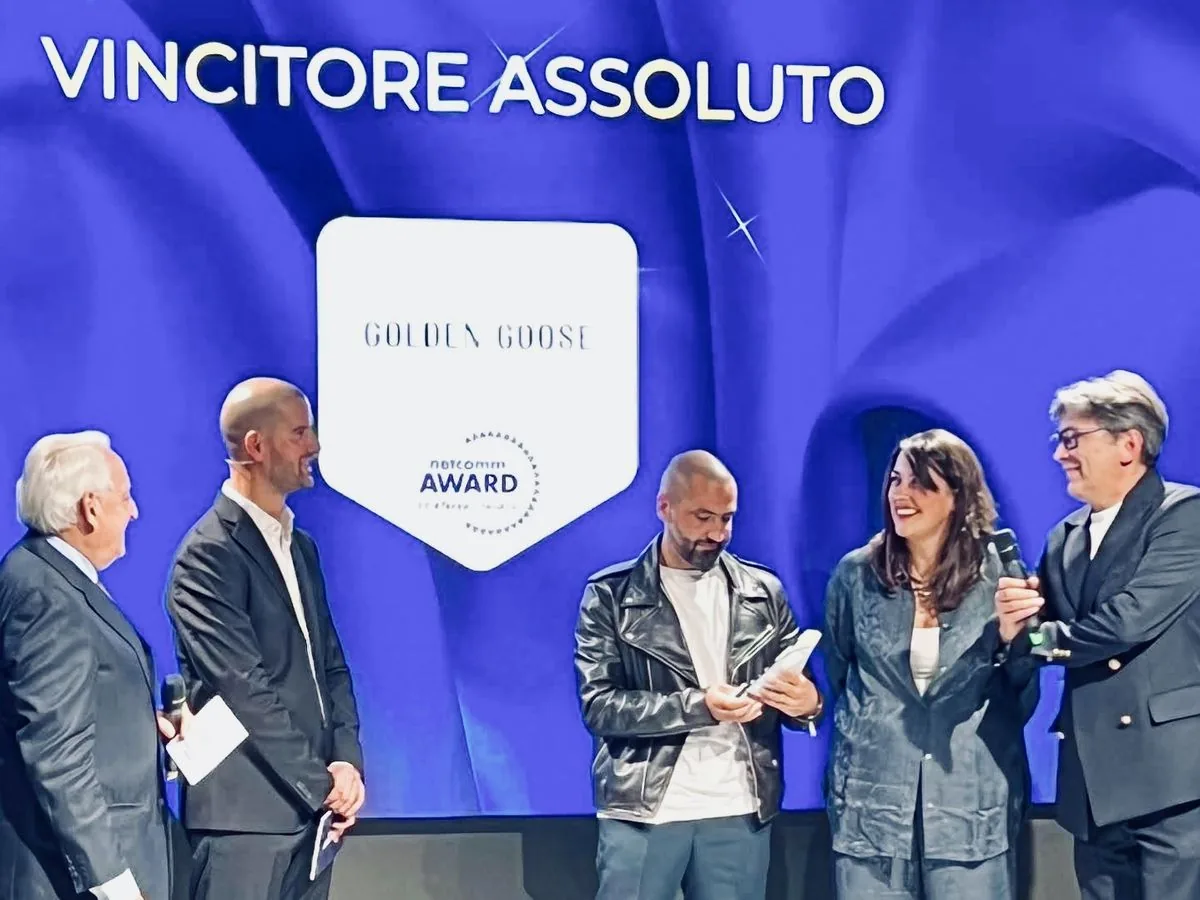 Sul palco del Netcomm Award: Golden Goose proclamata vincitore assoluto